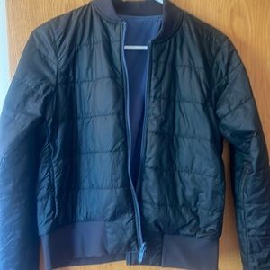 Lululemon non stop bomber jacket size 6